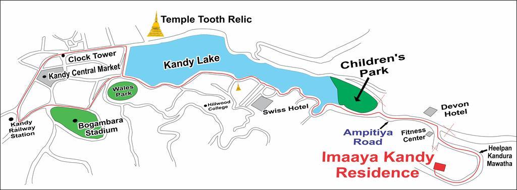 Imaaga Kandy Residence Экстерьер фото